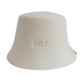 The Modern: bucket-style merino wool sauna hat by FELT.